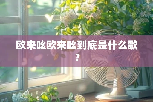 欧来吆欧来吆到底是什么歌？