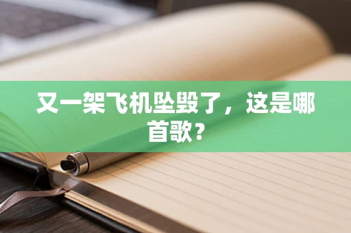 又一架飞机坠毁了，这是哪首歌？