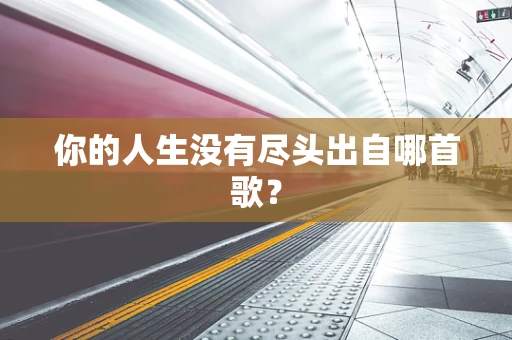 你的人生没有尽头出自哪首歌？