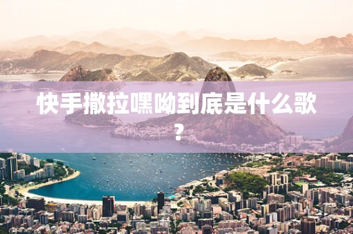 快手撒拉嘿呦到底是什么歌？