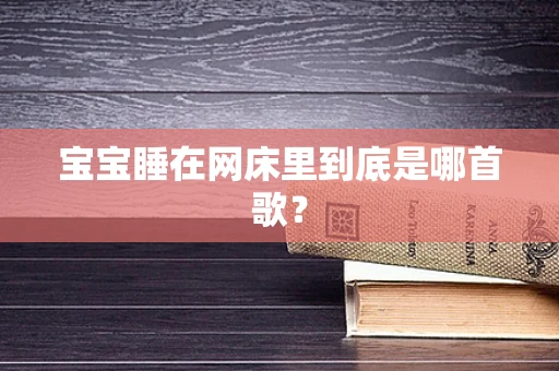 宝宝睡在网床里到底是哪首歌？