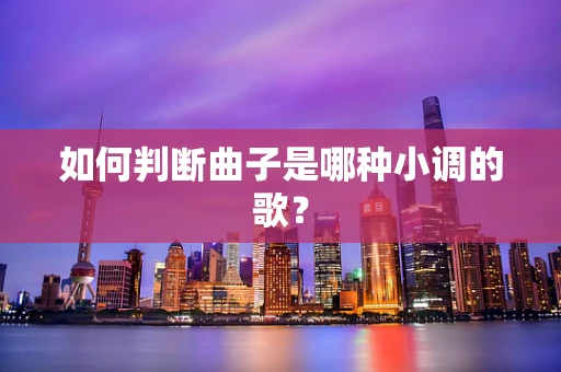 如何判断曲子是哪种小调的歌？