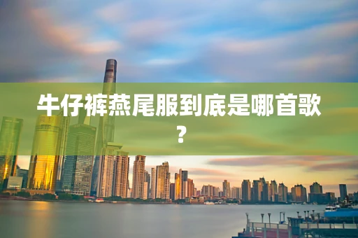 牛仔裤燕尾服到底是哪首歌？