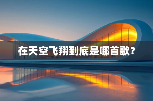 在天空飞翔到底是哪首歌？