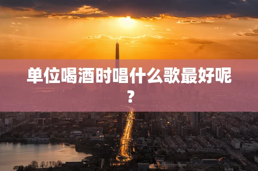 单位喝酒时唱什么歌最好呢？