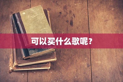 可以买什么歌呢？
