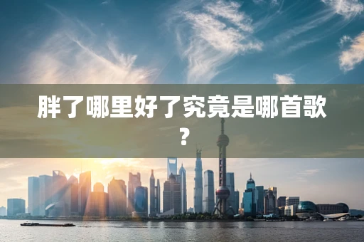 胖了哪里好了究竟是哪首歌？