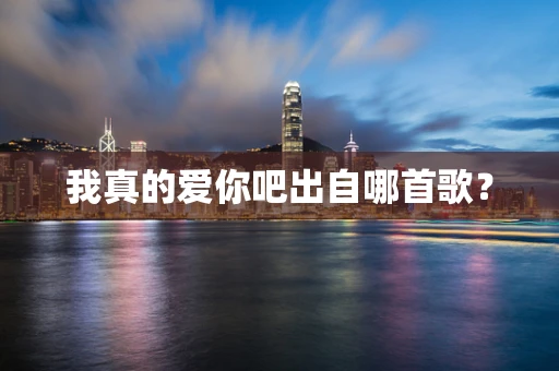 我真的爱你吧出自哪首歌？