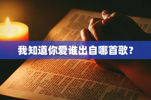 我知道你爱谁出自哪首歌？