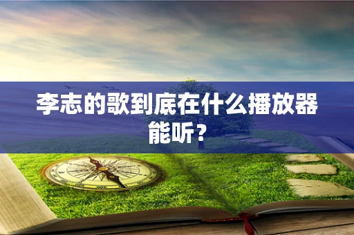 李志的歌到底在什么播放器能听？
