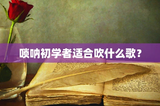 唢呐初学者适合吹什么歌？