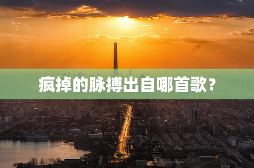 疯掉的脉搏出自哪首歌？