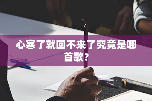 心寒了就回不来了究竟是哪首歌？