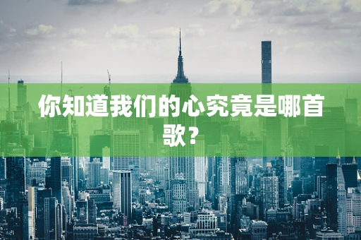 你知道我们的心究竟是哪首歌？