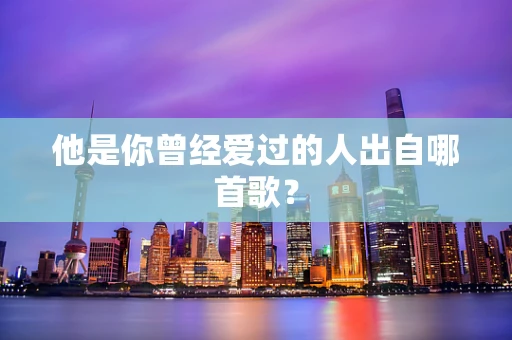 他是你曾经爱过的人出自哪首歌？