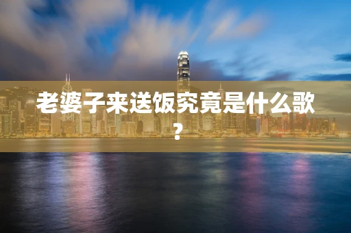 老婆子来送饭究竟是什么歌？