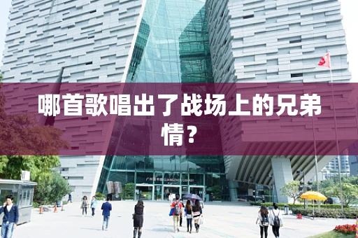 哪首歌唱出了战场上的兄弟情？