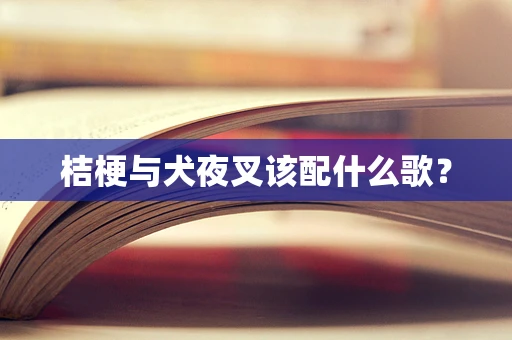 桔梗与犬夜叉该配什么歌？