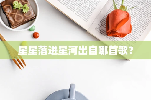 星星落进星河出自哪首歌？