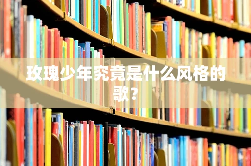 玫瑰少年究竟是什么风格的歌？