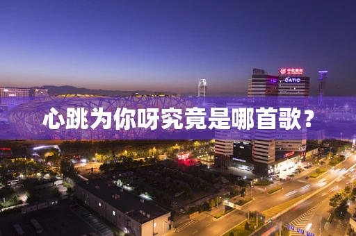 心跳为你呀究竟是哪首歌？