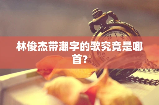 林俊杰带潮字的歌究竟是哪首？