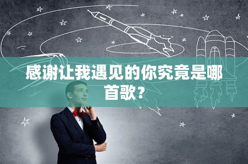 感谢让我遇见的你究竟是哪首歌？