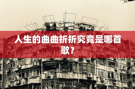 人生的曲曲折折究竟是哪首歌？