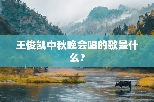 王俊凯中秋晚会唱的歌是什么？