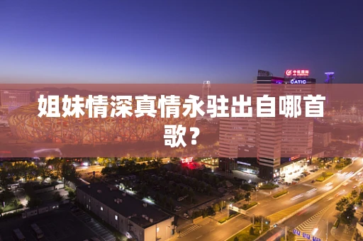 姐妹情深真情永驻出自哪首歌？