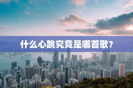什么心跳究竟是哪首歌？