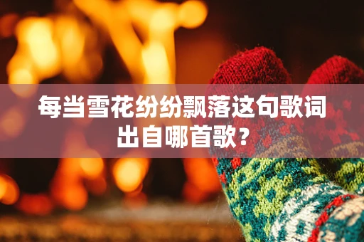 每当雪花纷纷飘落这句歌词出自哪首歌？