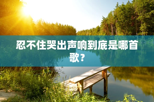 忍不住哭出声响到底是哪首歌？