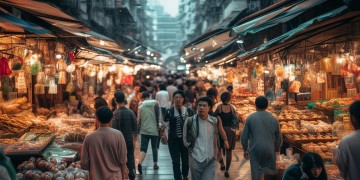 熙熙攘攘三三两两出自哪首歌？