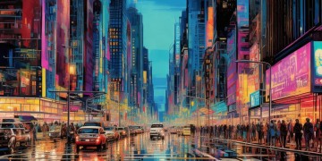 走在繁华的都市出自哪首歌？