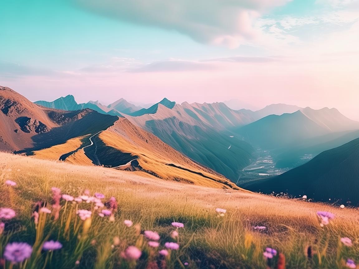 我站在高山向下望究竟是什么歌？