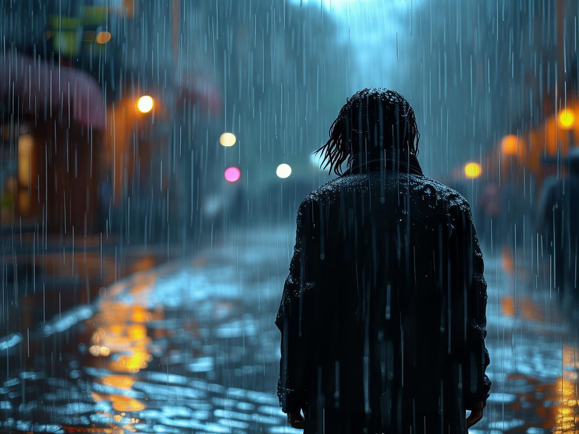 我看到你站在倾盆大雨中究竟是哪首歌？