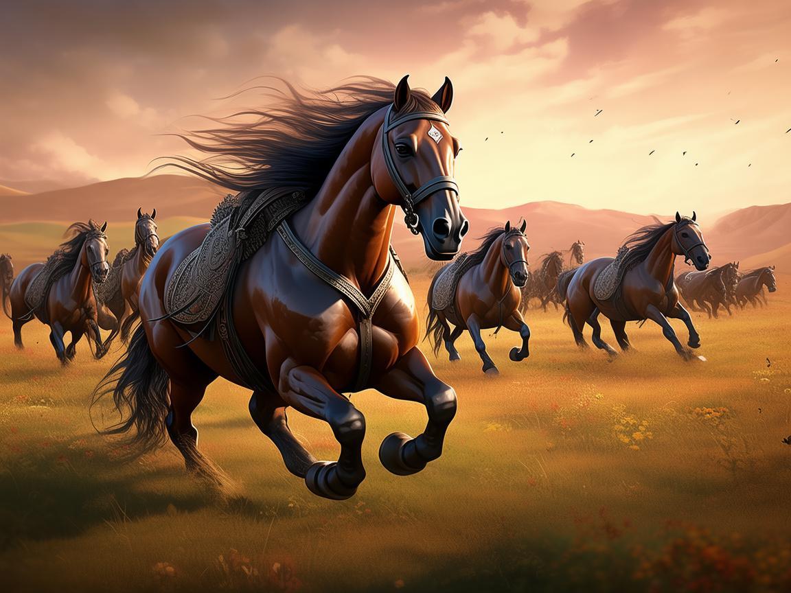 骏马骏马 战马战马出自哪首歌？