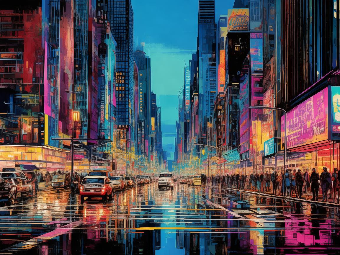 走在繁华的都市出自哪首歌？